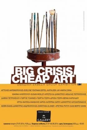 Big Crisis Cheap Art -- poster or photo of exhibited artwork