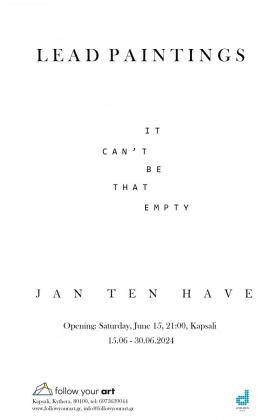It can't be that empty -- poster or photo of exhibited artwork