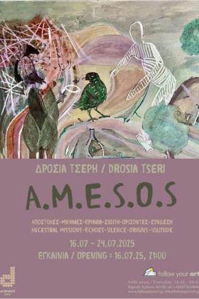 A.M.E.S.O.S -- poster or photo of exhibited artwork