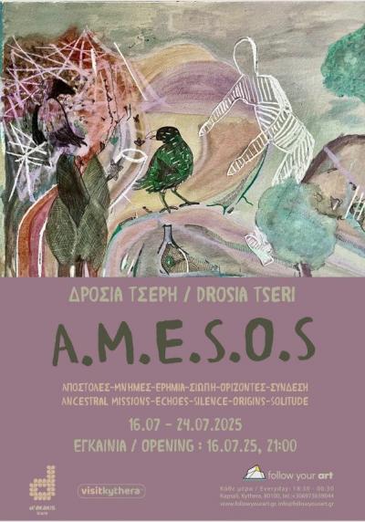 A.M.E.S.O.S -- poster or photo of exhibited artwork