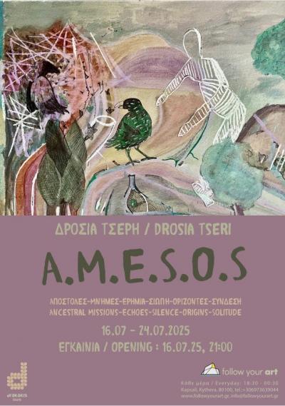 A.M.E.S.O.S -- poster or photo of exhibited artwork