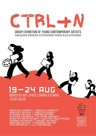 CTRL+N -- poster or photo of exhibited artwork