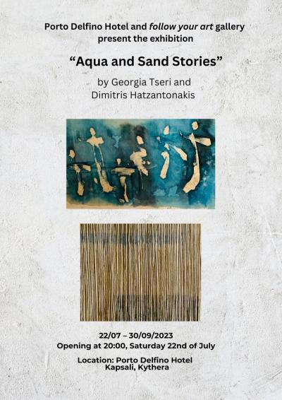 Acqua and Sand Stories -- poster or photo of exhibited artwork